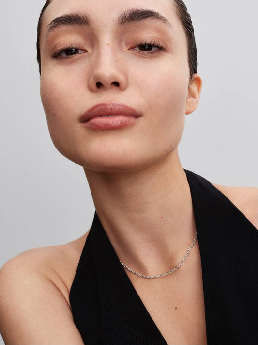 Sterling Silver Cable Chain Necklace